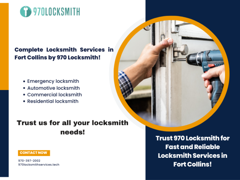 Enhance Home Security with 970 Locksmith – Fort Collins: Your Premier Residential Locksmith Service Enhance Home Security with 970 Locksmith – Fort Collins: Your Premier Residential Locksmith Service
