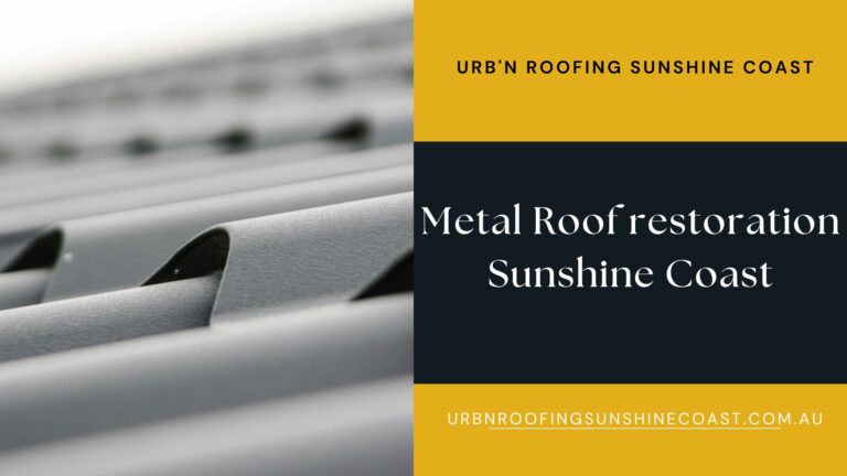 Why You Should Consider Professional Metal Roof Restoration