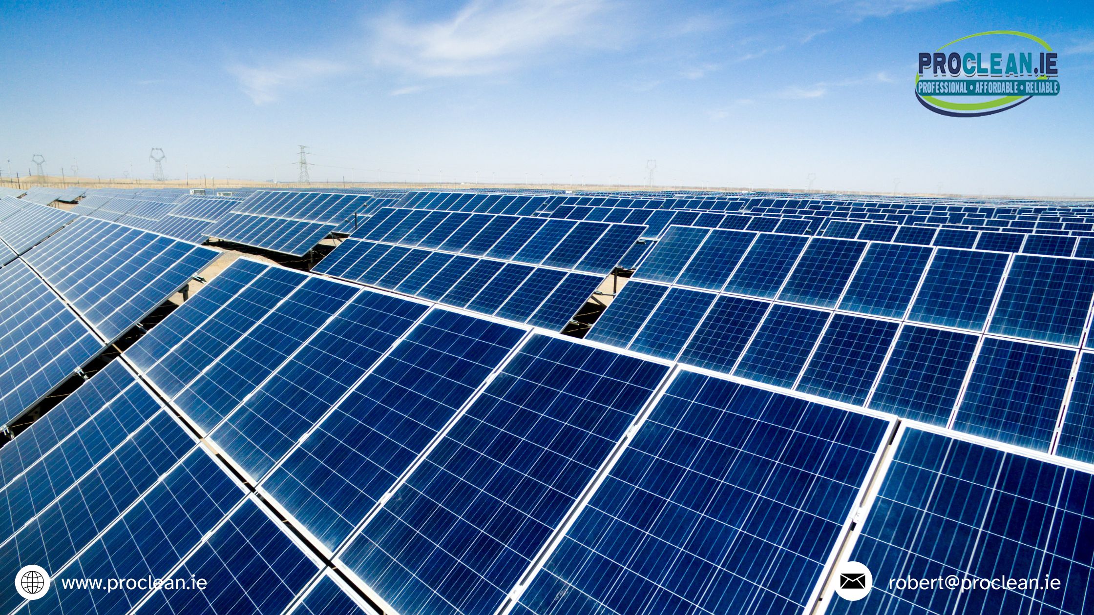 Boost Efficiency & Protect Your Investment with Professional Commercial Solar Panel Cleaning in Dublin Boost Efficiency & Protect Your Investment with Professional Commercial Solar Panel Cleaning in Dublin